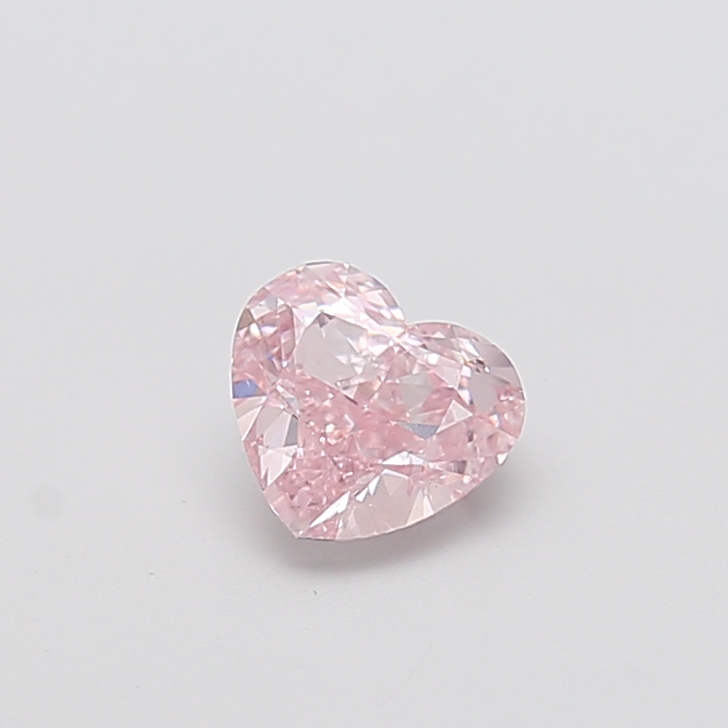 0.98 ct Pink (Intense) VS1 Heart Modified lab-grown diamond