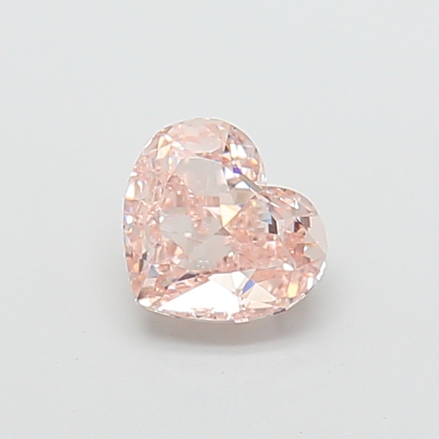 1.43 ct Pink (Fancy) VVS2 Heart Modified lab-grown diamond