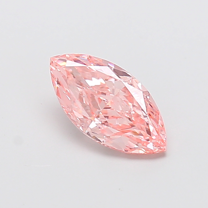 1.62 ct Pink (Vivid) VS1 Marquise Modified lab-grown diamond