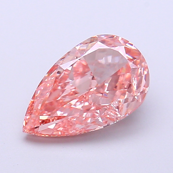 2.07 ct Pink (Intense) VS1 Pear Modified lab-grown diamond