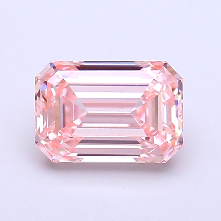 2.01 ct Pink (Intense) VS1 Emerald Cut lab-grown diamond
