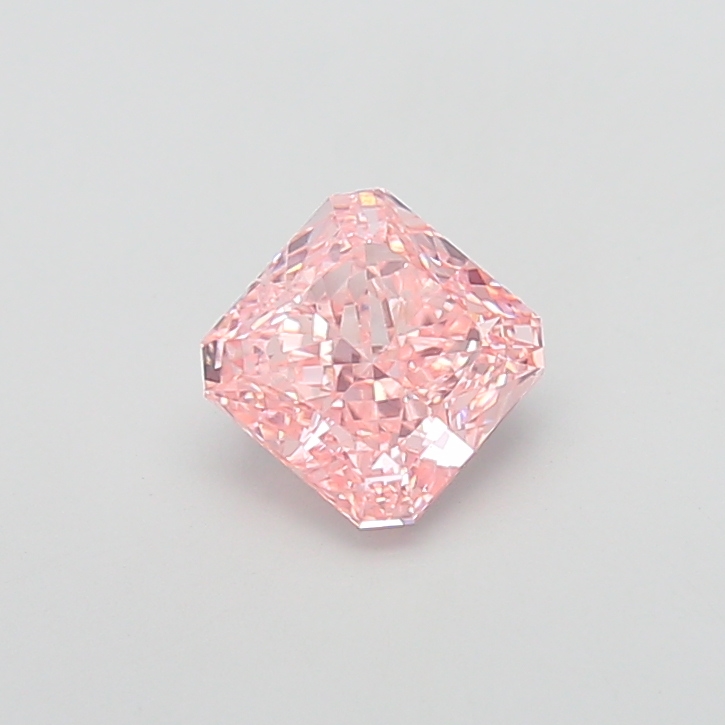 2.02 ct Pink (Intense) VS1 Square Radiant lab-grown diamond