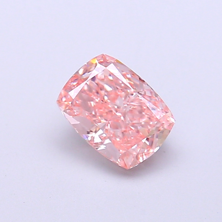 0.94 ct Pink (Intense) VS1 Cushion lab-grown diamond