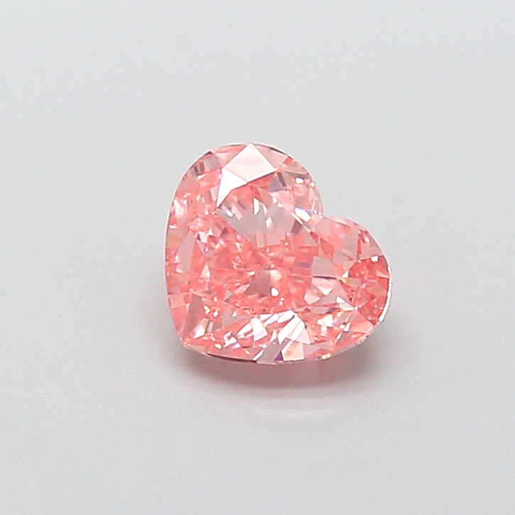 1.02 ct Pink (Intense) VS1 Heart Modified lab-grown diamond