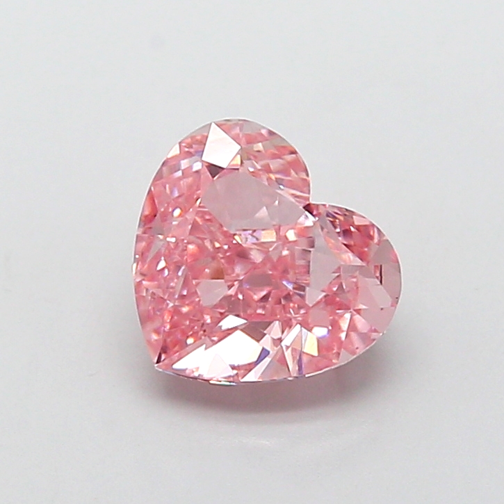 1.76 ct Pink (Vivid) VS1 Heart Modified lab-grown diamond