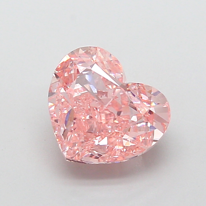 2.51 ct Pink (Intense) VS2 Heart Modified lab-grown diamond