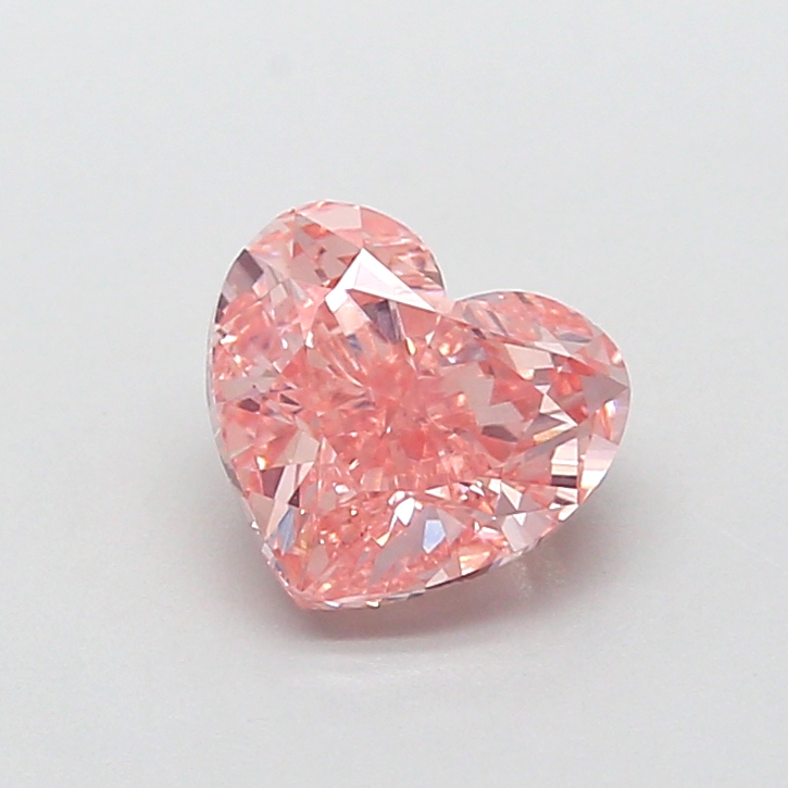 1.69 ct Pink (Intense) VS1 Heart Modified lab-grown diamond