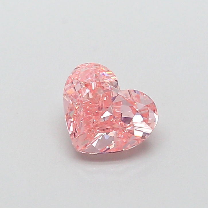 1.01 ct Pink (Vivid) VS2 Heart Modified lab-grown diamond