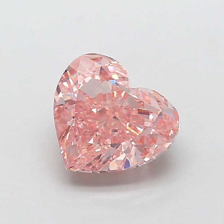 2.08 ct Pink (Intense) VS1 Heart Modified lab-grown diamond
