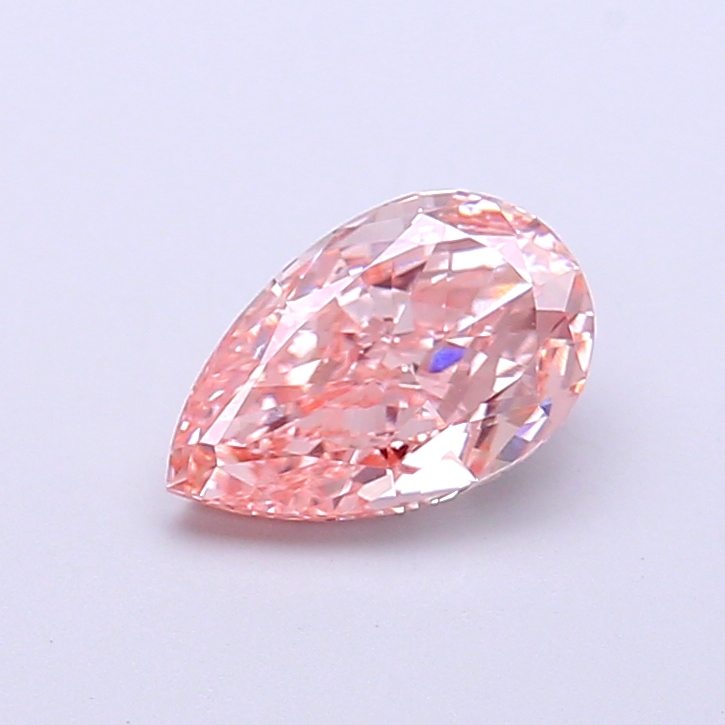 1.03 ct Blue (Intense) VVS2 Pear Modified lab-grown diamond