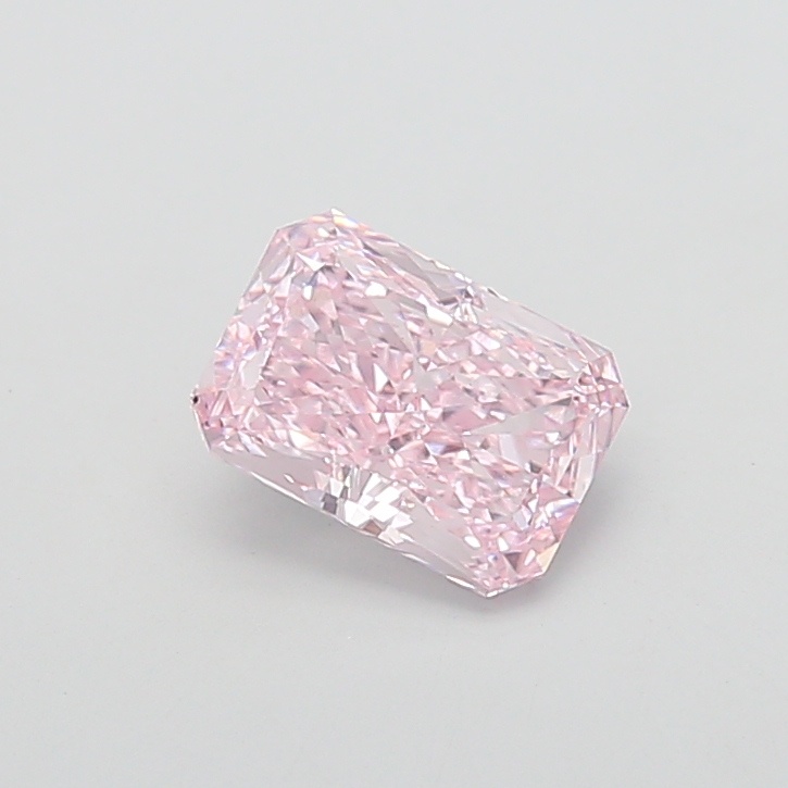 2.64 ct Pink (Intense) VS1 Radiant lab-grown diamond