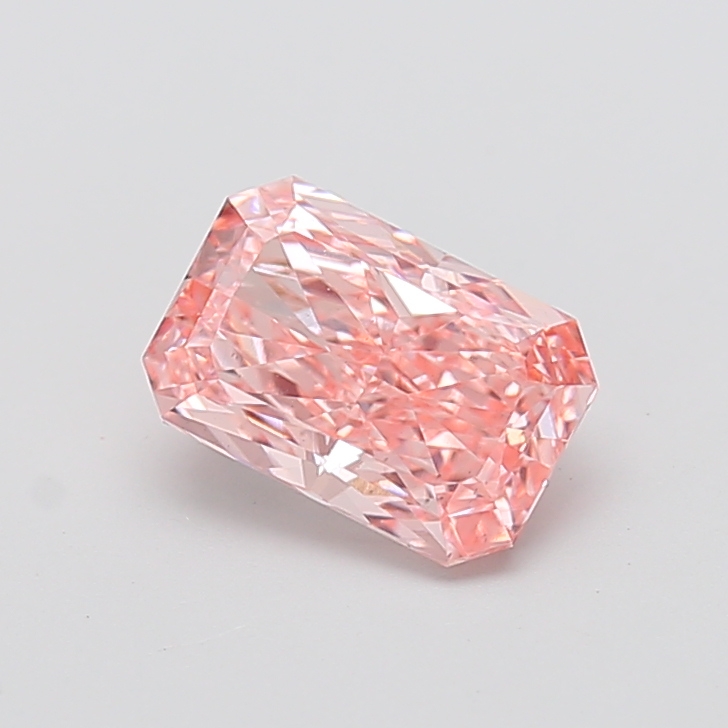 1.98 ct Pink (Vivid) VS2 Radiant lab-grown diamond