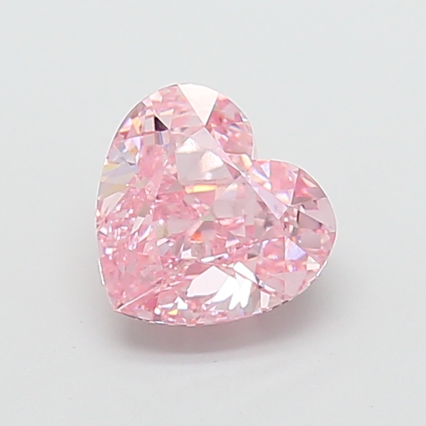 2.49 ct Pink (Intense) VS1 Heart Modified lab-grown diamond
