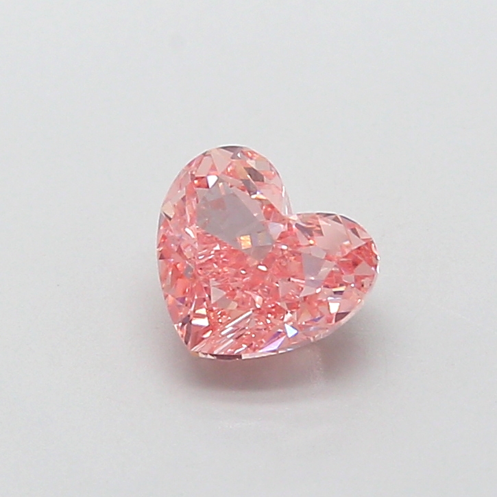 1.07 ct Pink (Intense) VS1 Heart Modified lab-grown diamond