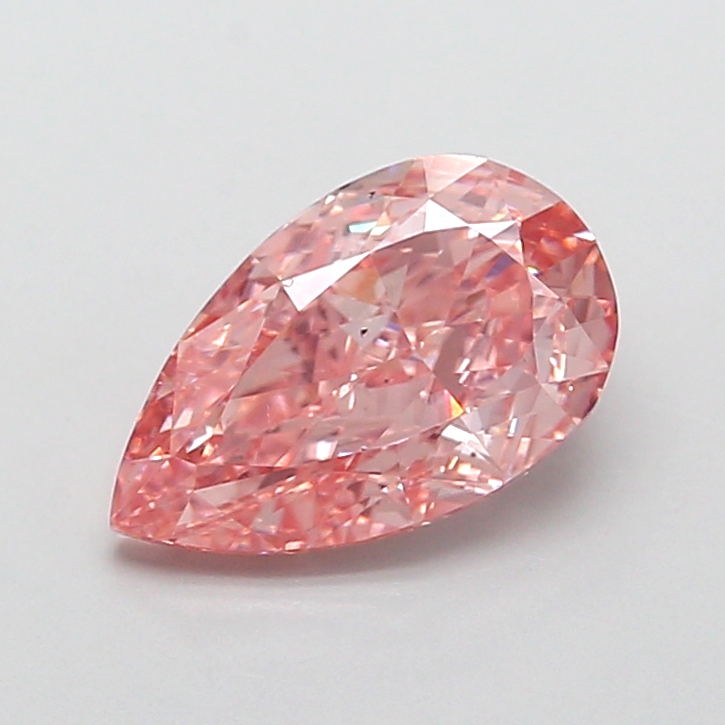 2.01 ct Pink (Intense) SI1 Pear Modified lab-grown diamond