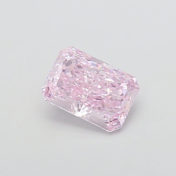 2.54 ct Pink (Fancy) SI1 Radiant lab-grown diamond