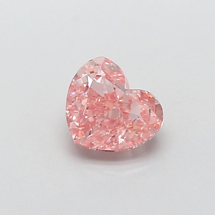 1.08 ct Pink (Intense) VS1 Heart Modified lab-grown diamond