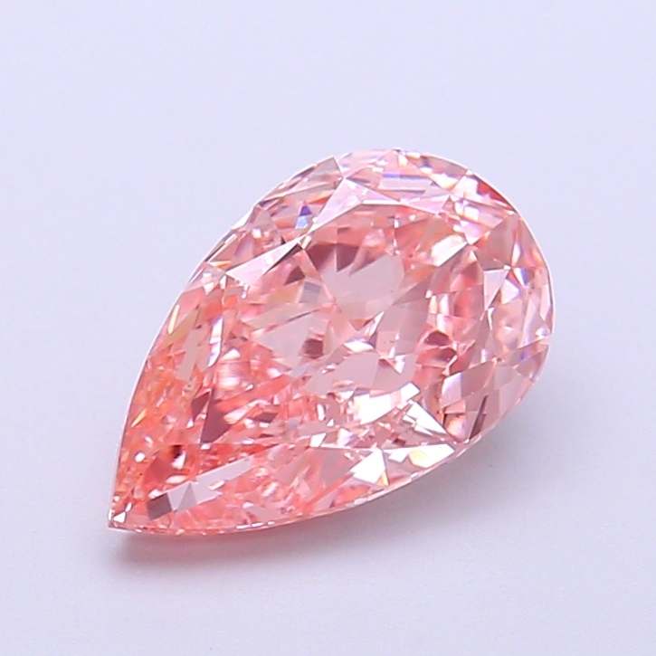 1.91 ct Pink (Vivid) VS1 Pear Modified lab-grown diamond