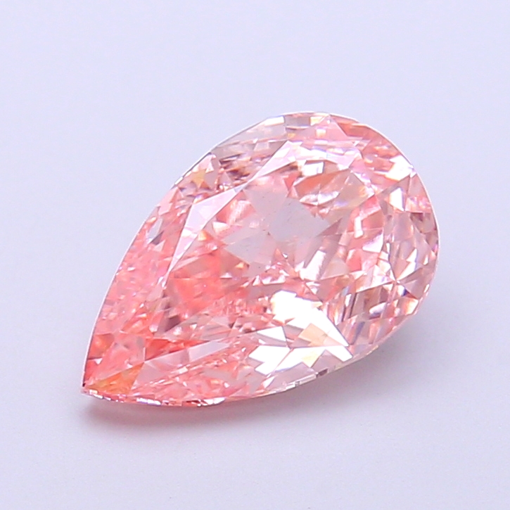 1.89 ct Pink (Vivid) VS1 Pear Modified lab-grown diamond