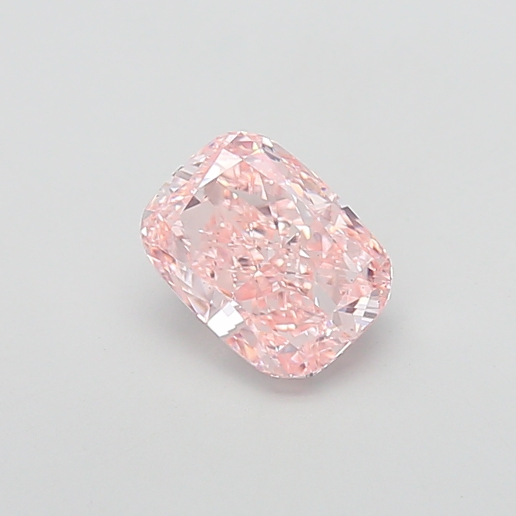2.07 ct Pink (Intense) VS1 Cushion lab-grown diamond
