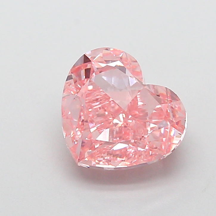 2.52 ct Pink (Intense) VS1 Heart Modified lab-grown diamond