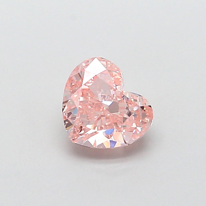 1.02 ct Pink (Intense) VVS2 Heart Modified lab-grown diamond