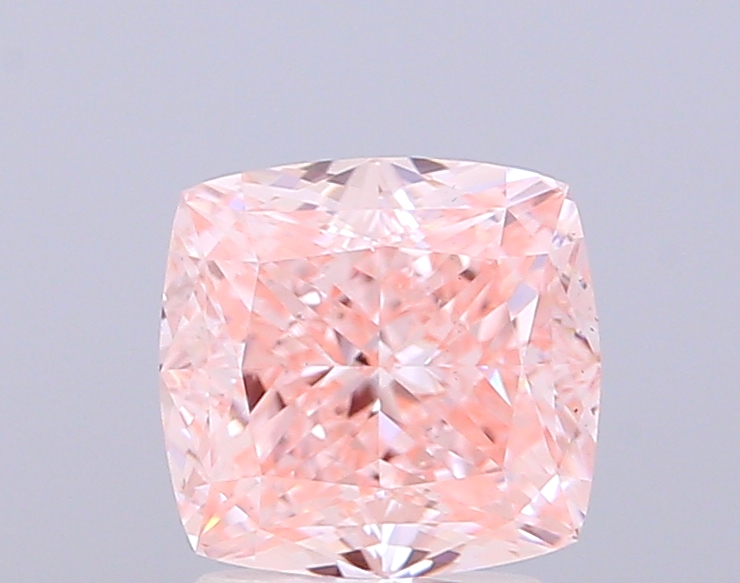 2.01 ct Cushion, Fancy Intense Pink VS1 IGI CVD