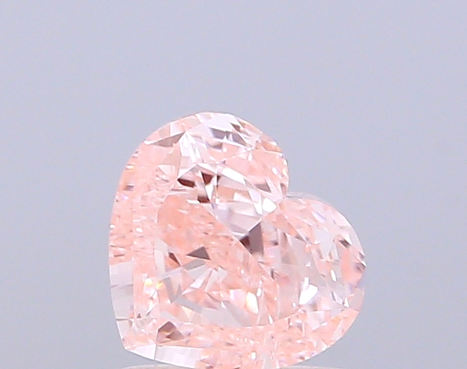 1.01 ct Heart, Fancy Intense Pink VVS2 IGI CVD