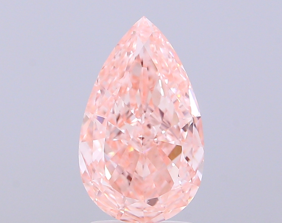 2.01 ct Pear Fancy Vivid Pink VS1 IGI CVD