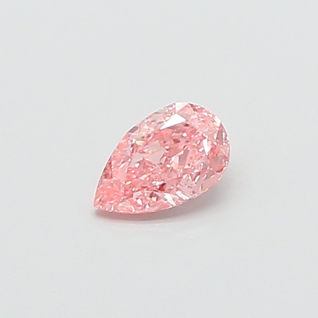0.53 ct Pink (Vivid) VS1 Pear Modified lab-grown diamond