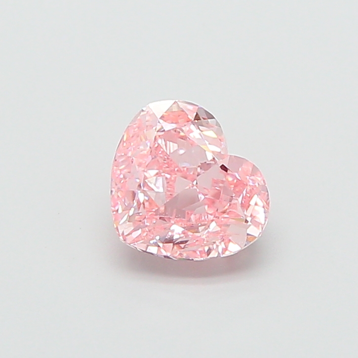 1.81 ct Pink (Vivid) VS1 Heart Modified lab-grown diamond