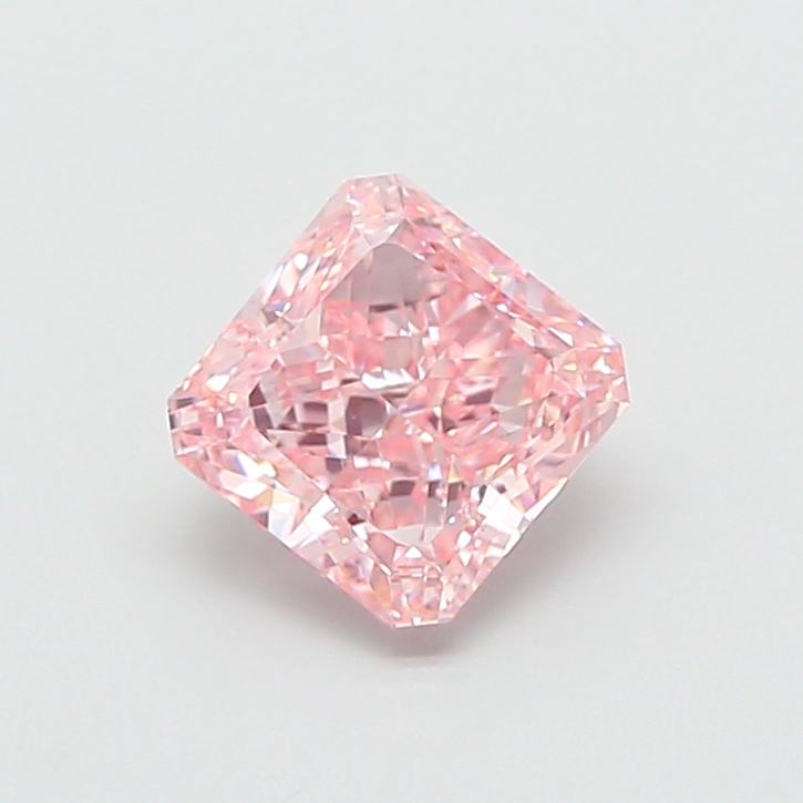 2.33 ct Pink (Intense) VVS2 Square Radiant lab-grown diamond
