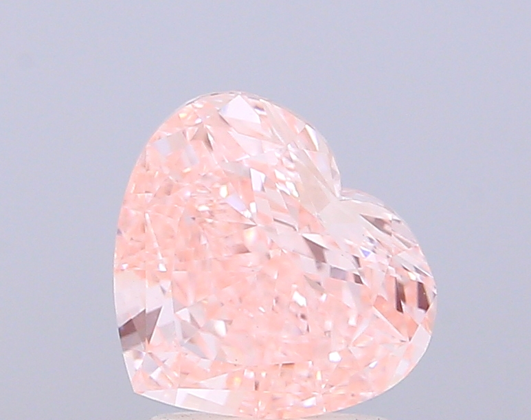 2.01 ct Heart, Fancy Intense Pink VS1 IGI CVD