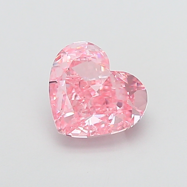 2.35 ct Pink (Vivid) VS1 Heart Modified lab-grown diamond