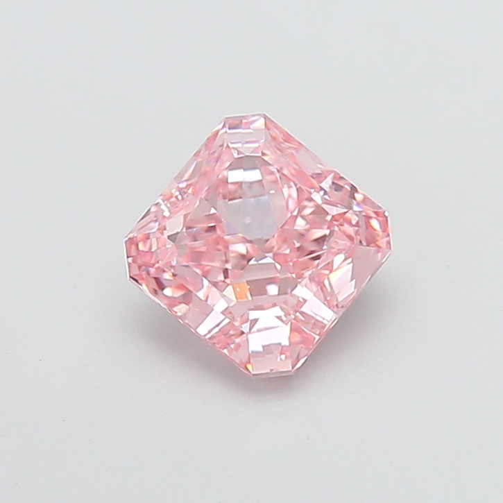 2.53 ct Pink (Vivid) VVS2 Square Radiant lab-grown diamond