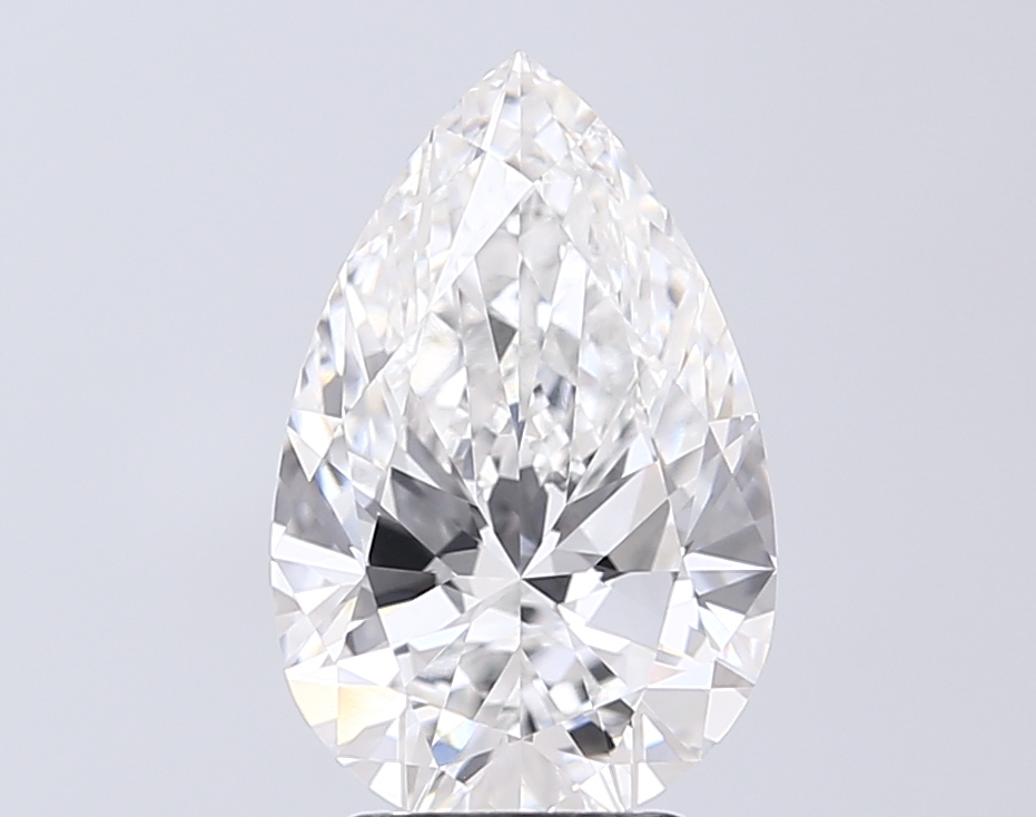 3.02 ct E VVS1 Pear Brilliant lab-grown diamond