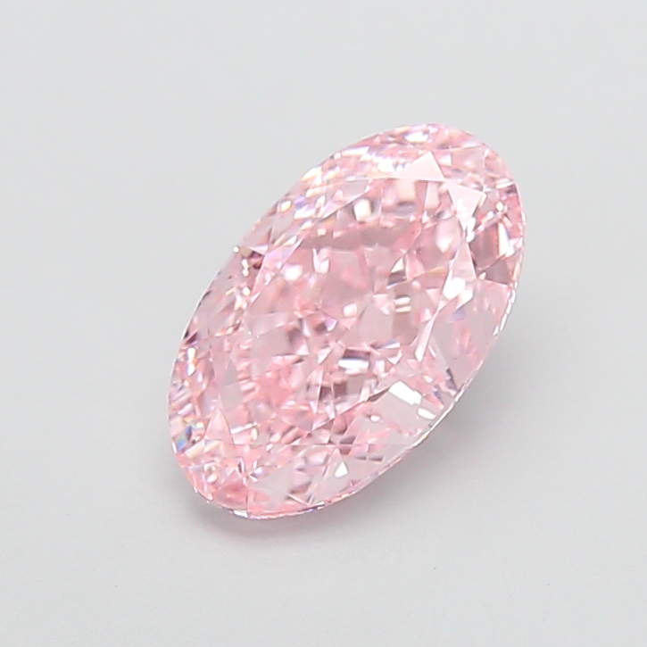 3.28 ct Pink (Intense) VS1 Oval Modified lab-grown diamond