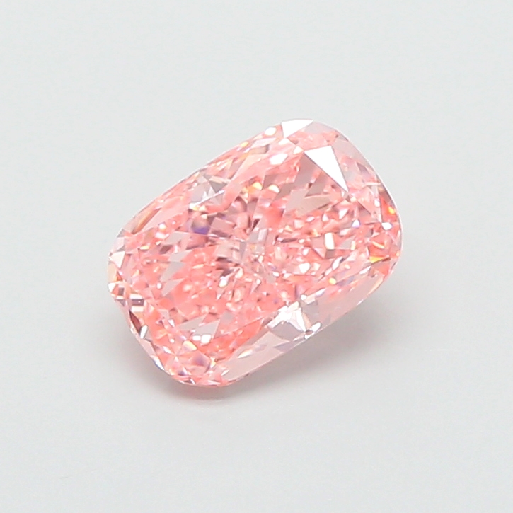 2.02 ct Pink (Vivid) VVS2 Cushion lab-grown diamond