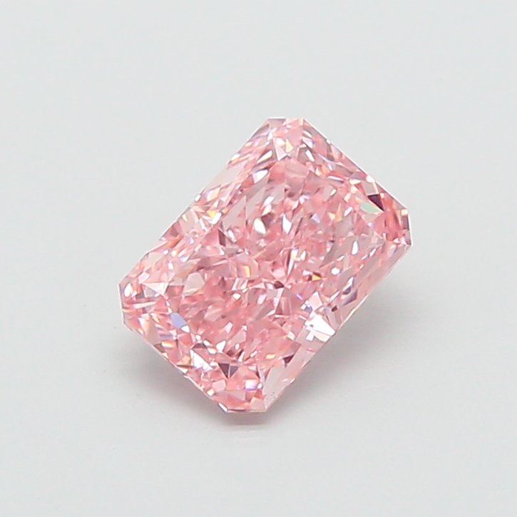 2.09 ct Pink (Vivid) VS1 Radiant lab-grown diamond