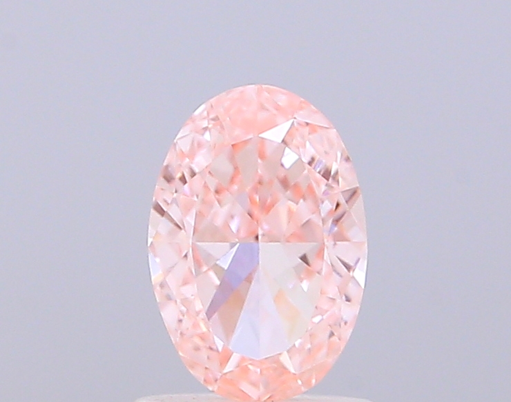 1.01 ct Oval, Fancy Intense Pink VVS2 IGI CVD