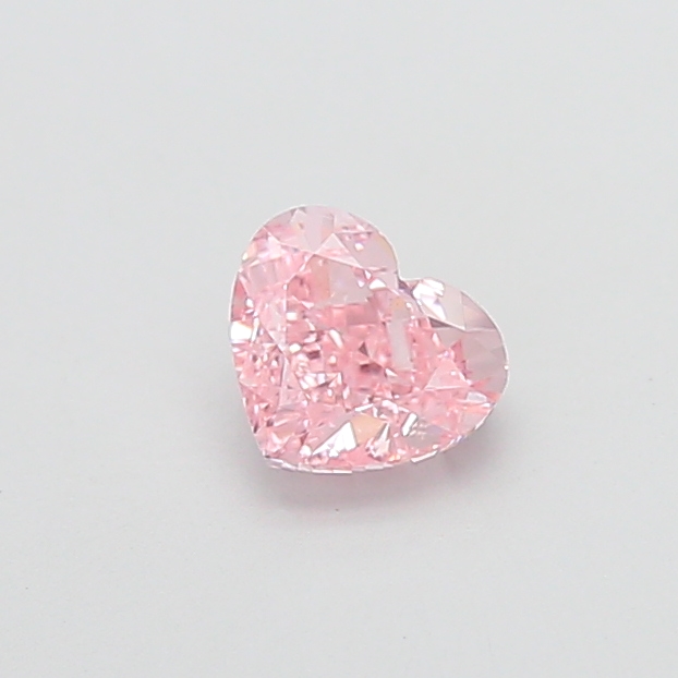 1.04 ct Pink (Vivid) VVS2 Heart Modified lab-grown diamond