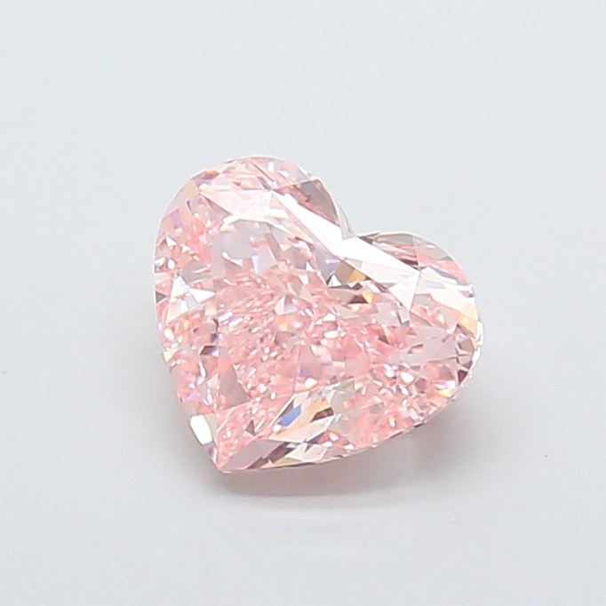 3.53 ct Heart Fancy Intense Pink Lab-Grown Diamond