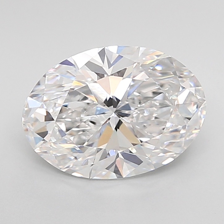 2.54ct Oval · D · VVS2 · IGI