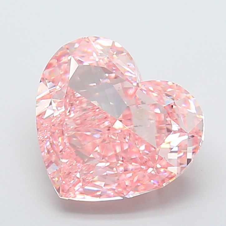 10.05 ct Heart Fancy Vivid Pink Lab-Grown Diamond