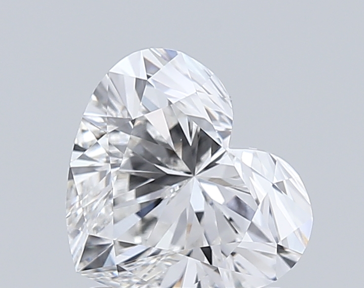 1.52 carat Heart lab grown diamond, G VVS2, IGI certified