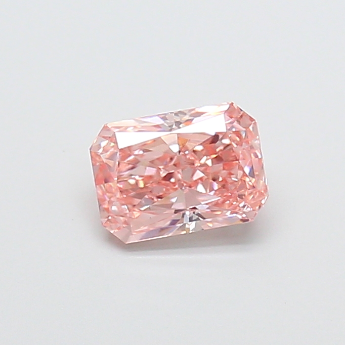 0.98 ct Pink (Intense) VS1 Radiant lab-grown diamond