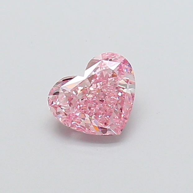 0.35 ct Heart Fancy Vivid Pink Lab-Grown Diamond