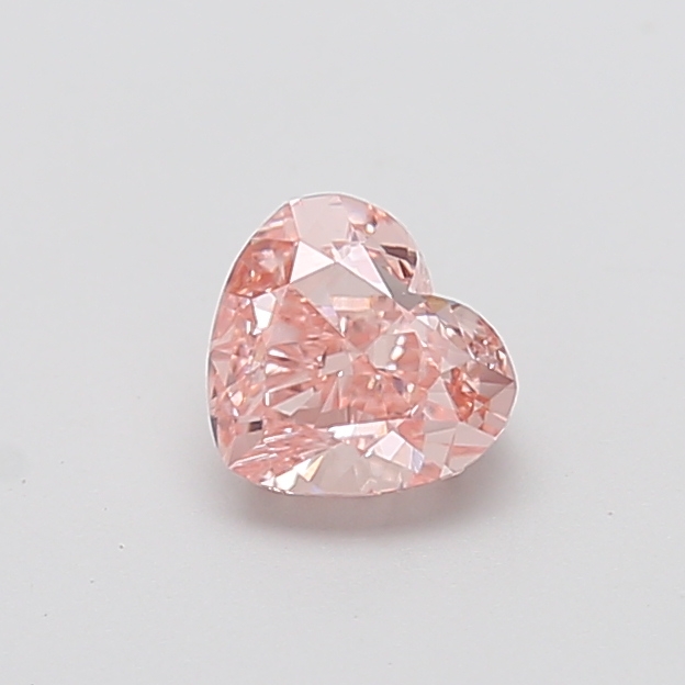 1.03 ct Pink (Intense) VS2 Heart Modified lab-grown diamond