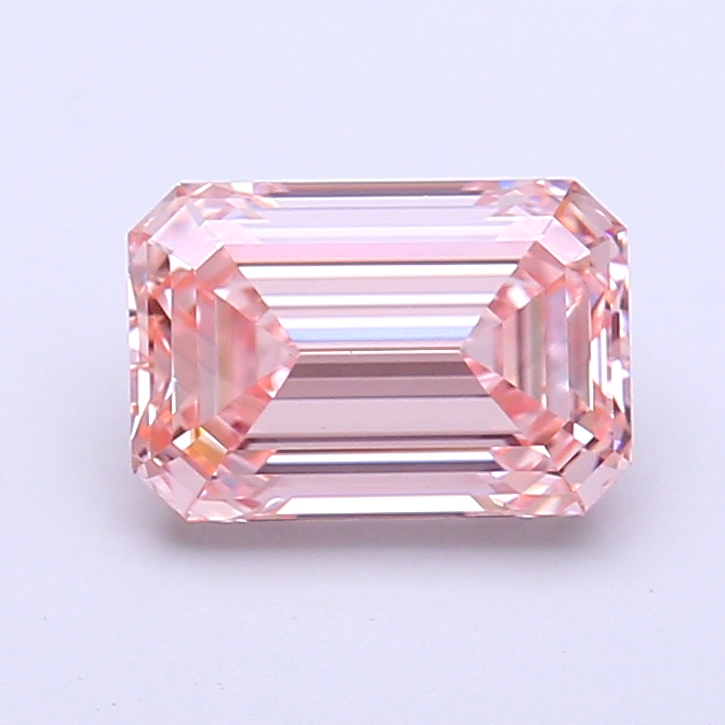 2.09 ct Pink (Intense) VS1 Emerald Cut lab-grown diamond