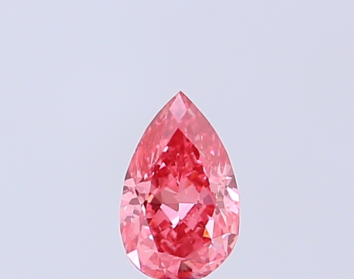 0.39 ct Pear Fancy Vivid Purple Lab-Grown Diamond